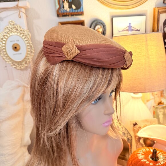 1950's Fascinator hat by Coralie - Picture 12 of 17